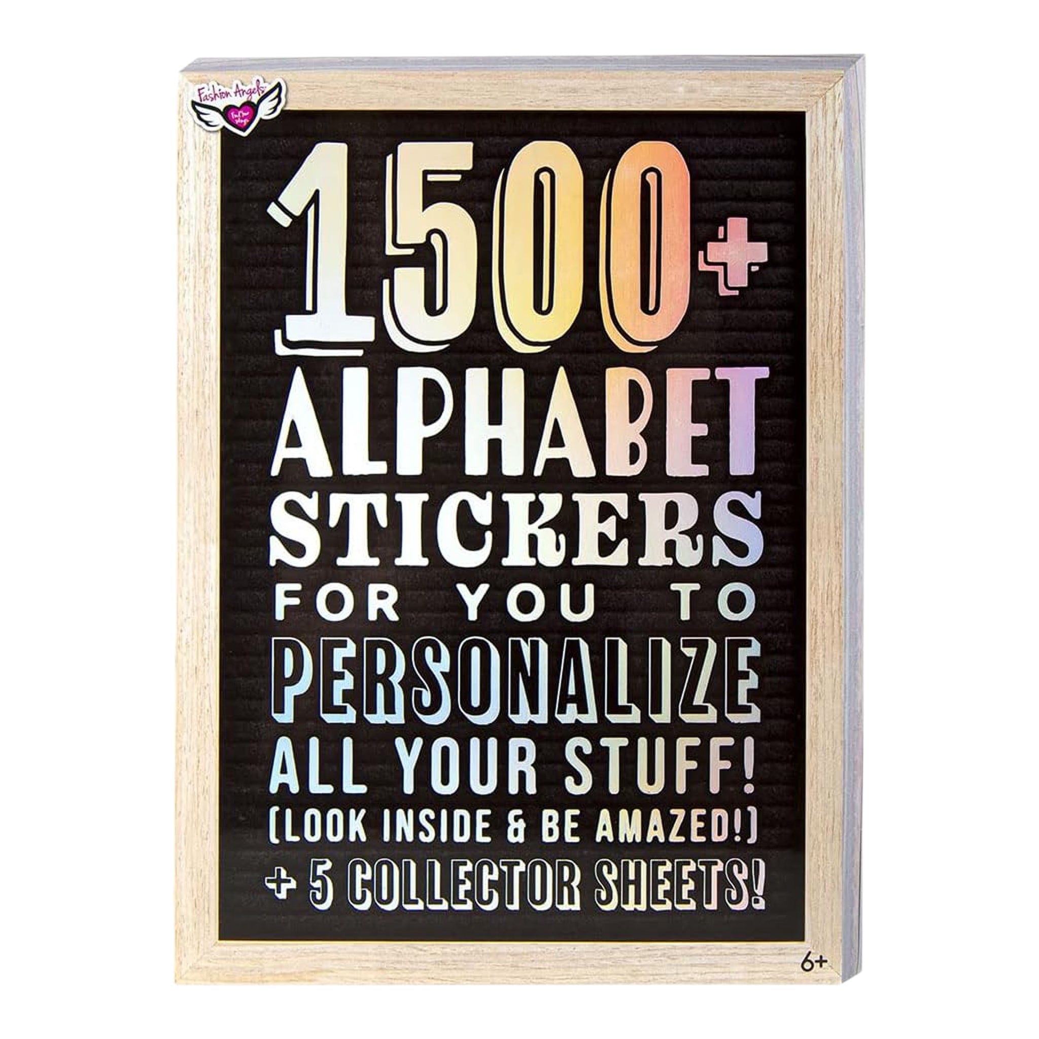 1500+ Alphabet Stickers - Denny's