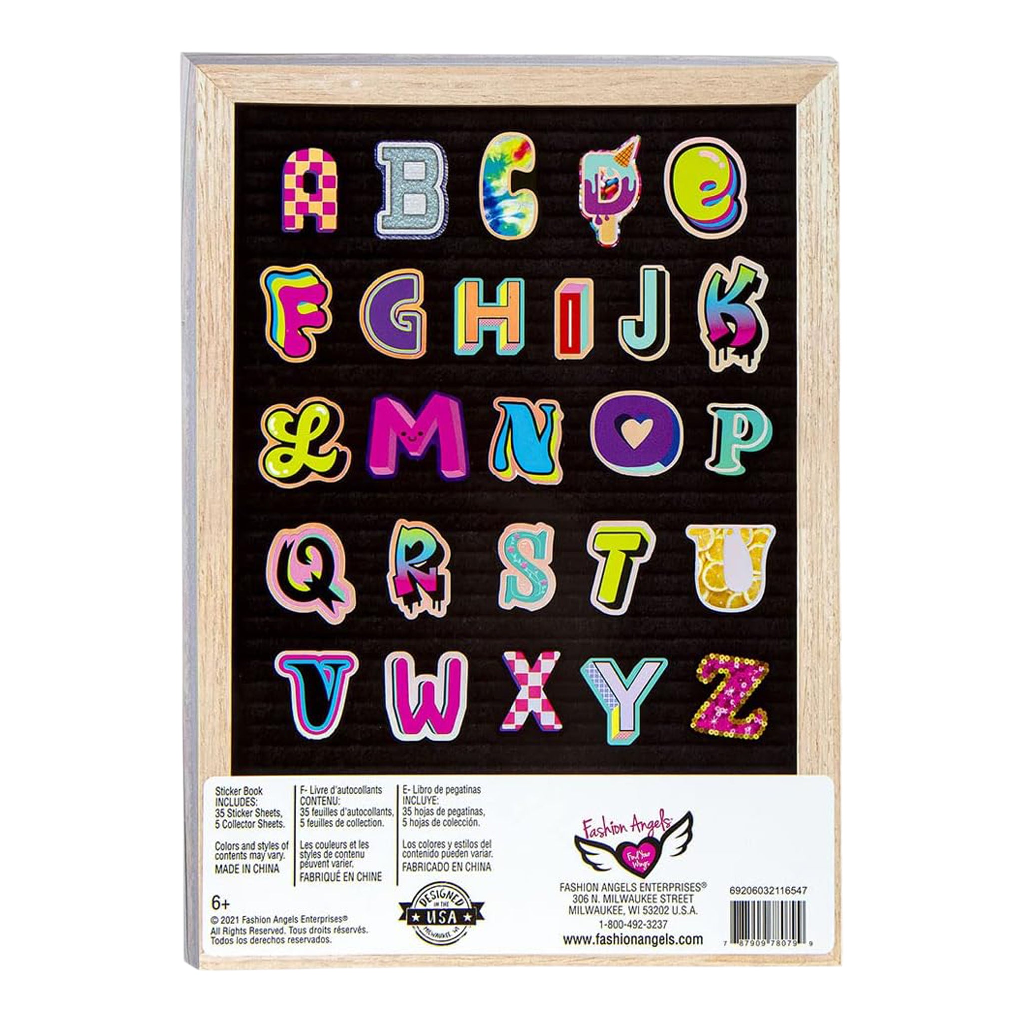 1500+ Alphabet Stickers - Denny's