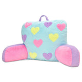 Hearts Color Block Lounge PIllow