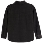 Knit Long Sleeve Button Down Shirt - Denny's
