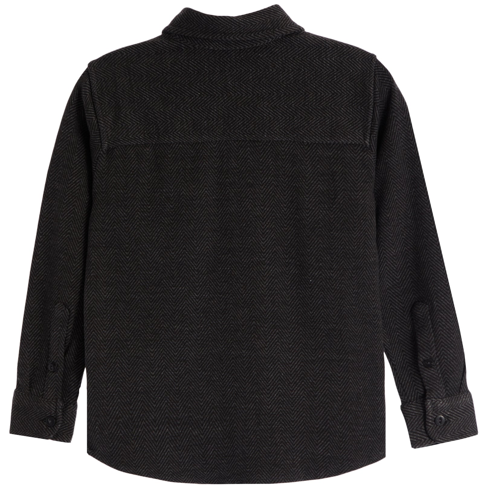 Knit Long Sleeve Button Down Shirt - Denny's