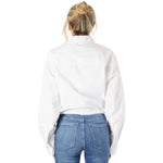 Faye Crop Poplin Shirt - Denny's