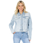 Vika Fountain Classic Denim Jacket - Denny's