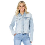 Vika Fountain Classic Denim Jacket - Denny's