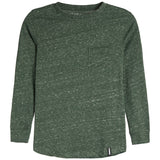 Textured Long Sleeve Tee - Denny's