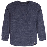 Textured Long Sleeve Tee - Denny's