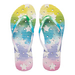 Rainbow Stars Flip Flop - Denny's