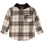 Hooded Flannel Shirt - Denny's