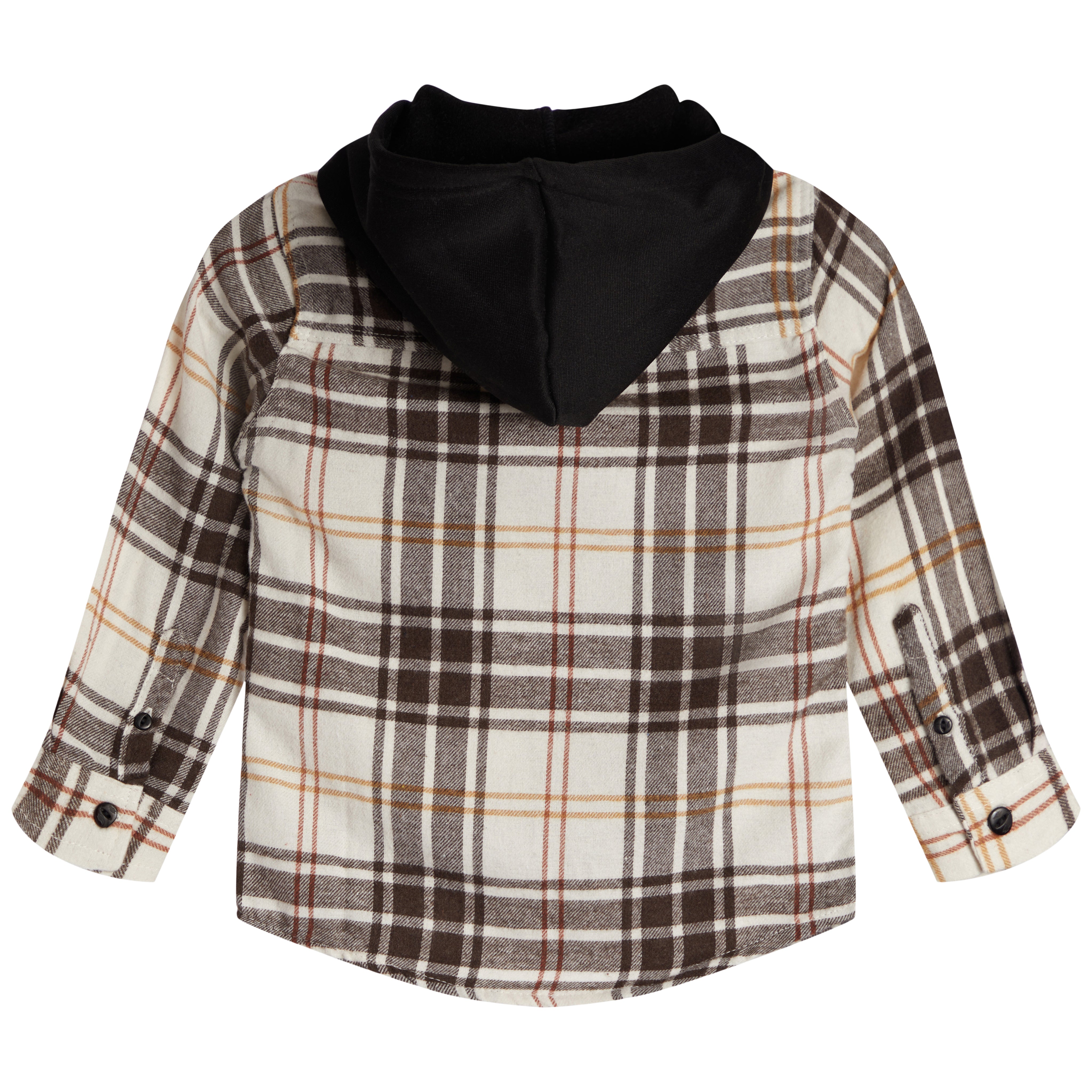 Hooded Flannel Shirt - Denny's