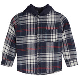 Hooded Flannel Shirt - Denny's