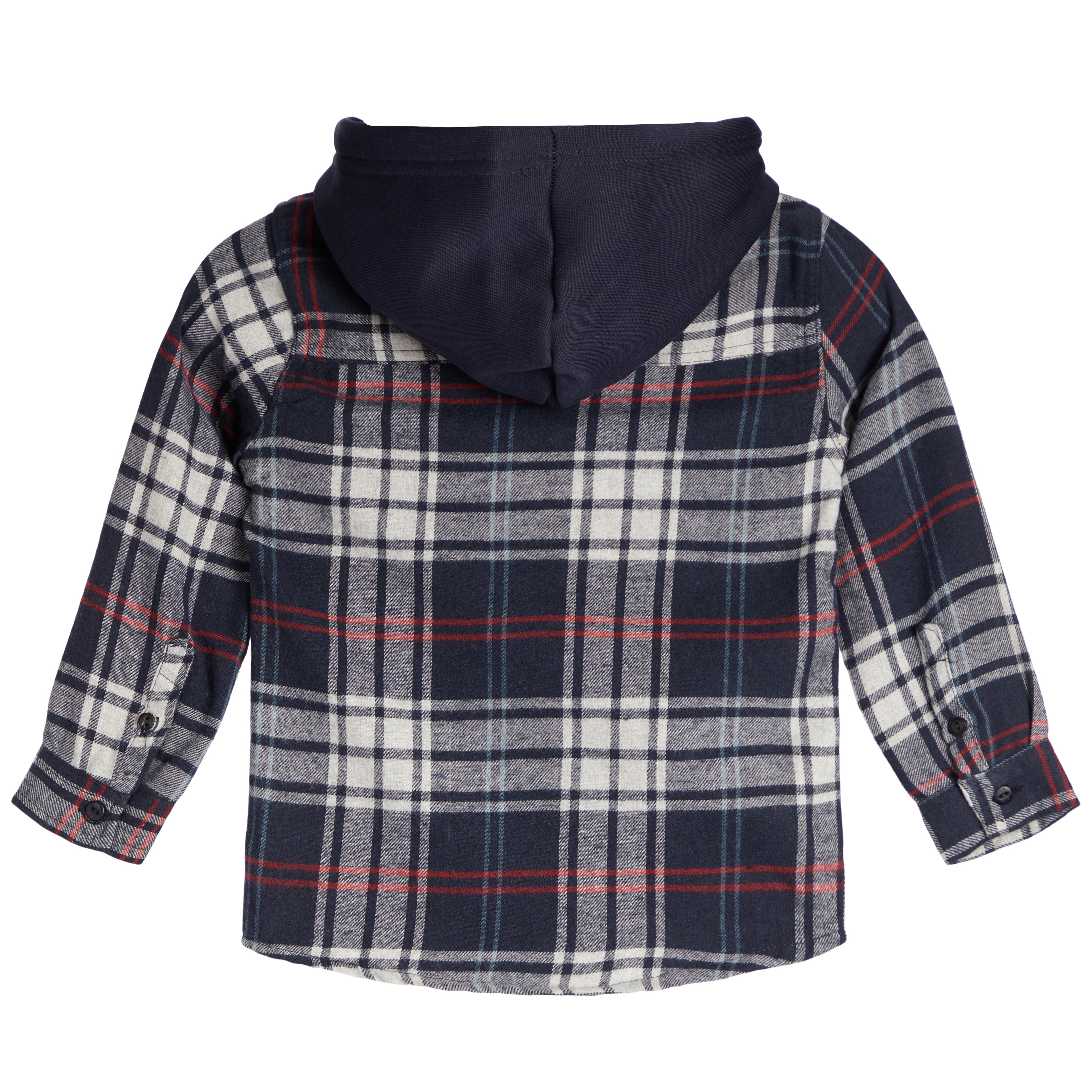Hooded Flannel Shirt - Denny's