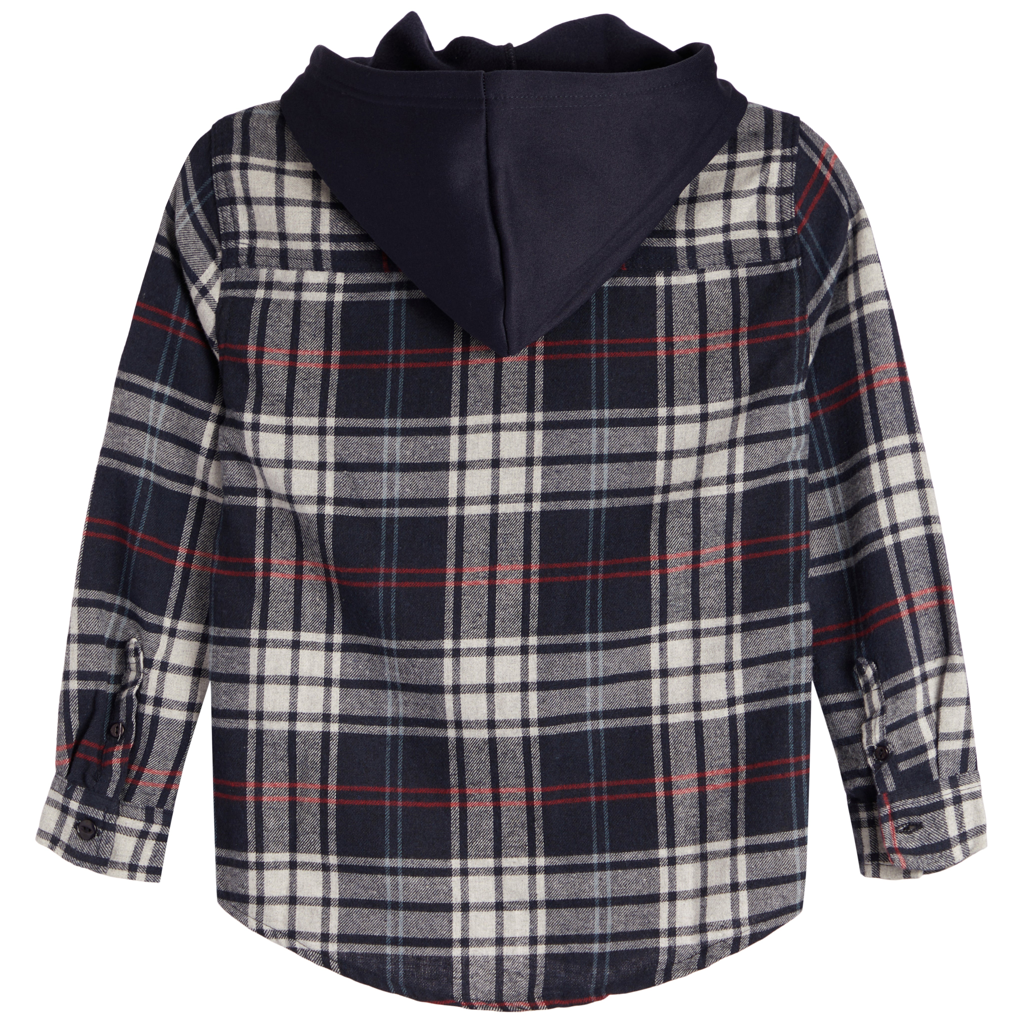Hooded Flannel Shirt - Denny's