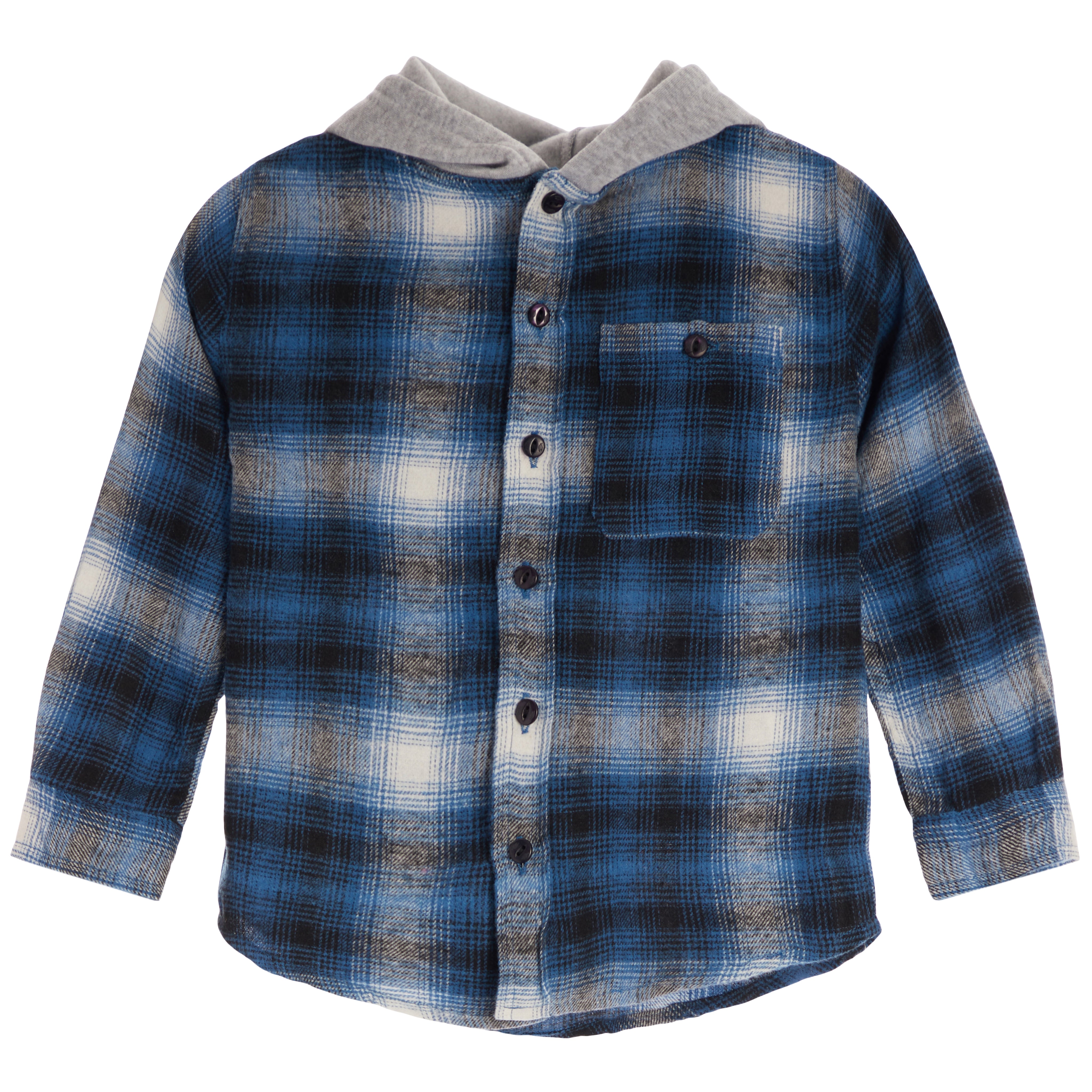Hooded Flannel Shirt - Denny's