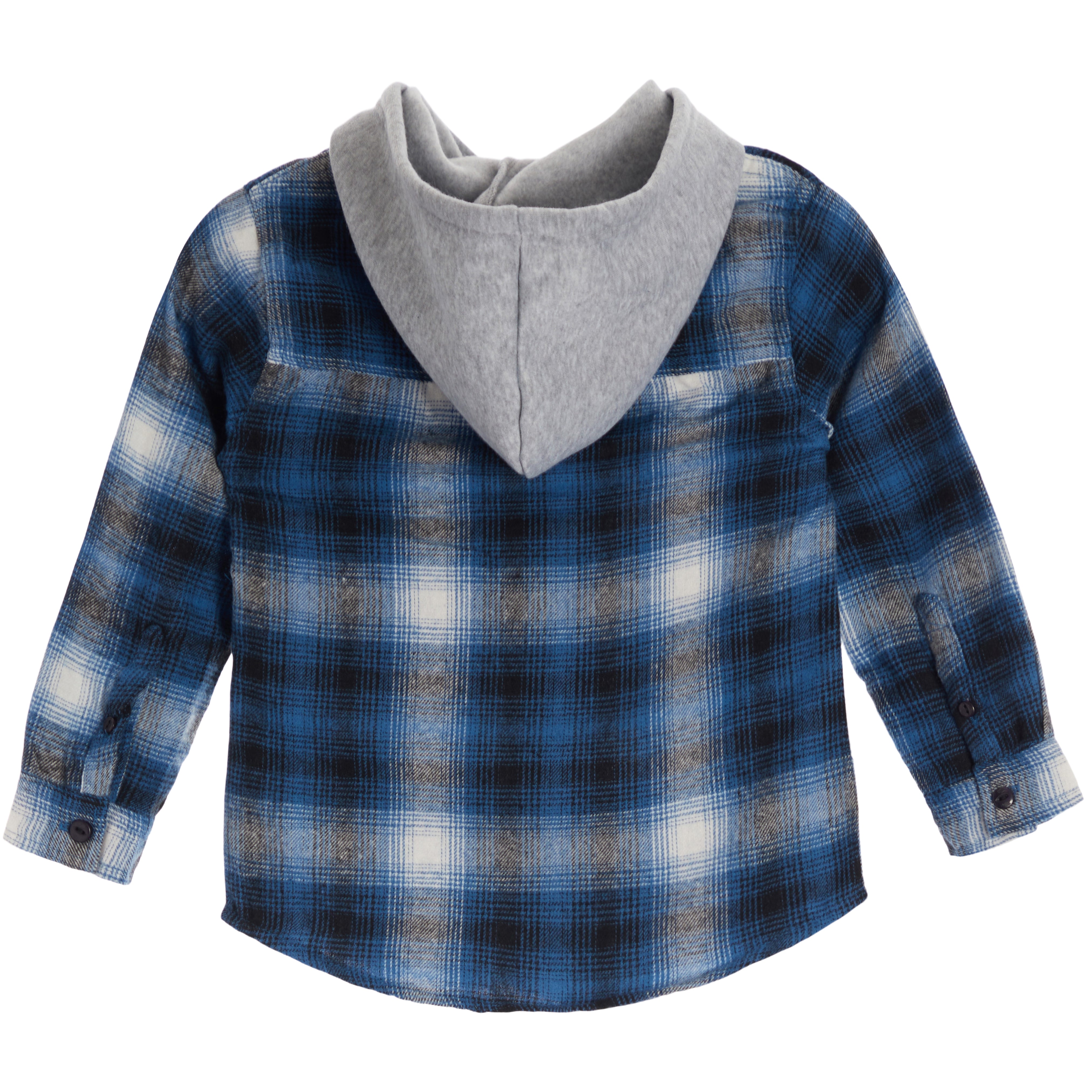 Hooded Flannel Shirt - Denny's