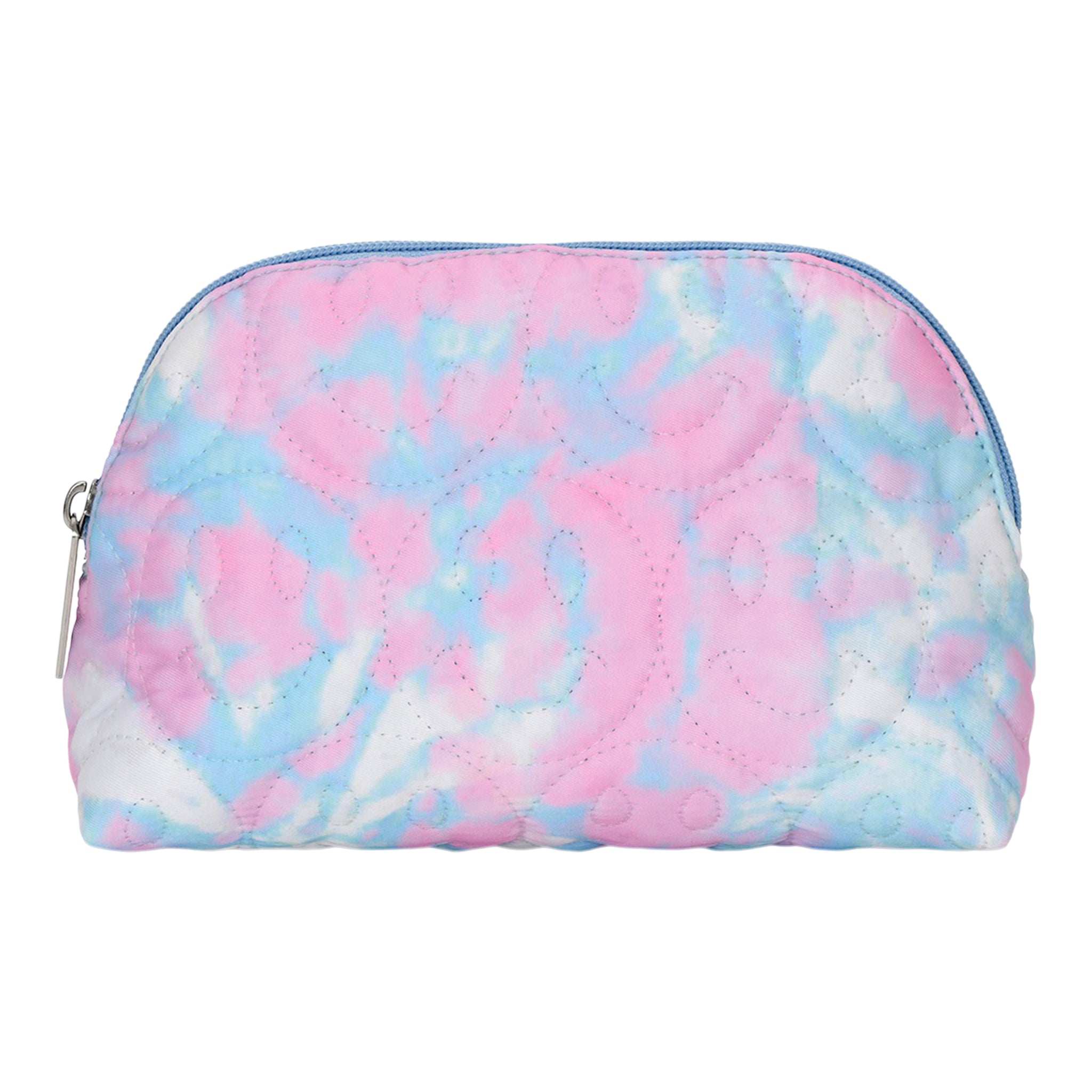 Tie Dye Smiley Oval Cosmetic Case - Denny's