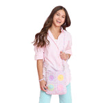 Smiles Crochet Crossbody Bag - Denny's