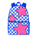Star Checkered Backpack - Denny's