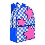 Star Checkered Backpack - Denny's