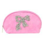 Oval Glitter Bow Cosmetic - Denny's