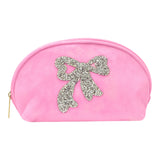 Oval Glitter Bow Cosmetic - Denny's
