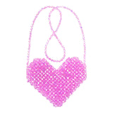 Beaded Heart Crossbody - Denny's