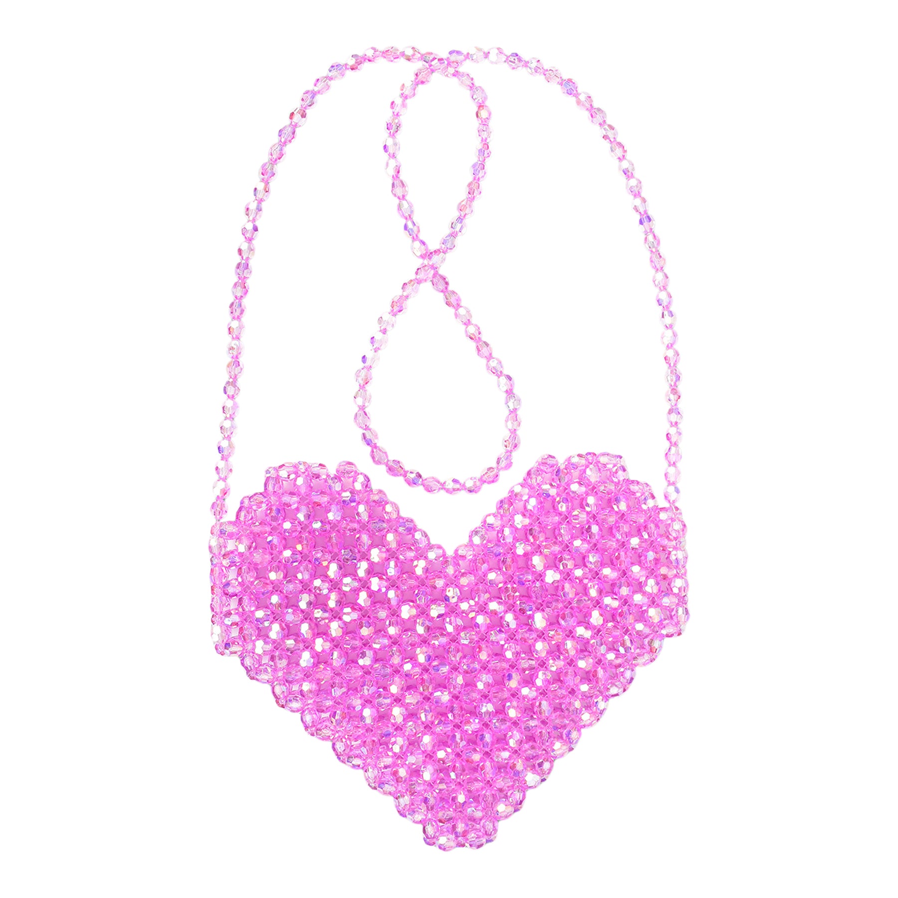 Beaded Heart Crossbody - Denny's