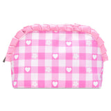 Lake Life Quilted Oval Cosmetic