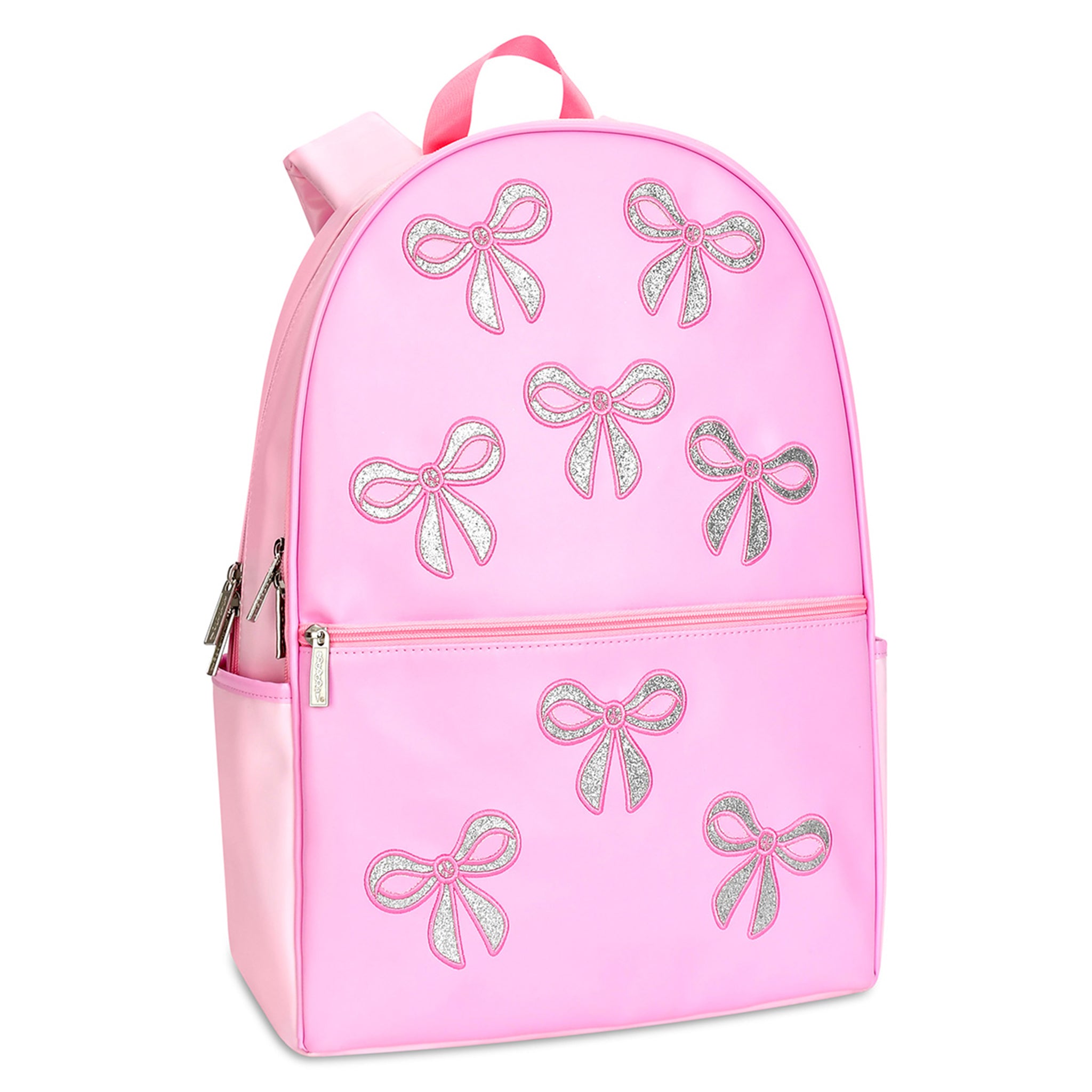Pink Glitter Bows Backpack - Denny's