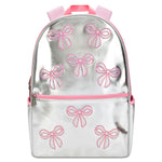 Silver Sequin Bows Backpack - Denny's