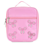 Pink Glitter Bows Lunch Tote - Denny's