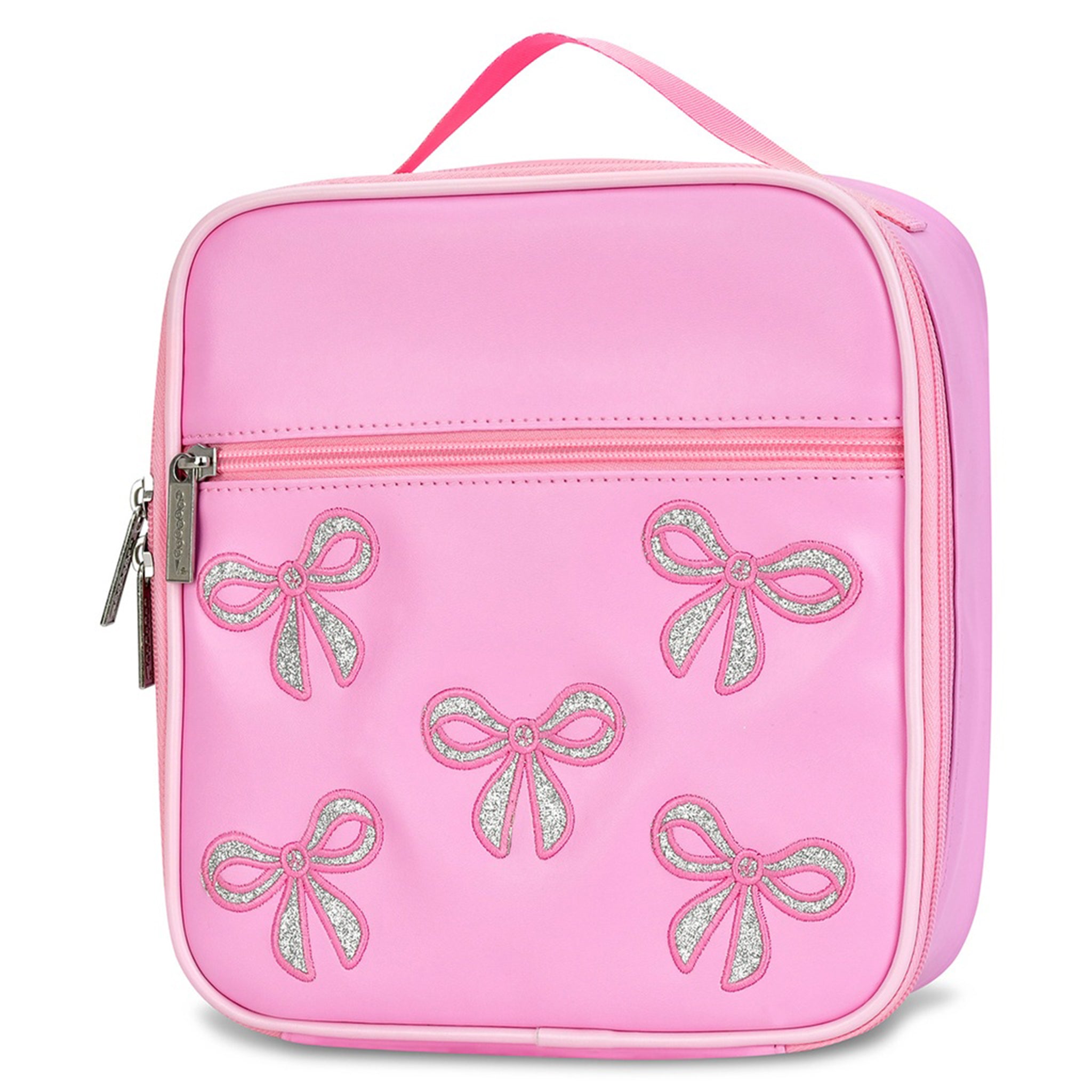 Pink Glitter Bows Lunch Tote - Denny's