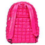 Hot Pink Shiny Puffer Backpack - Denny's