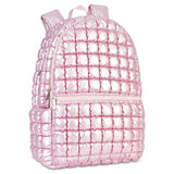 Icy Rose Puffer Backpack