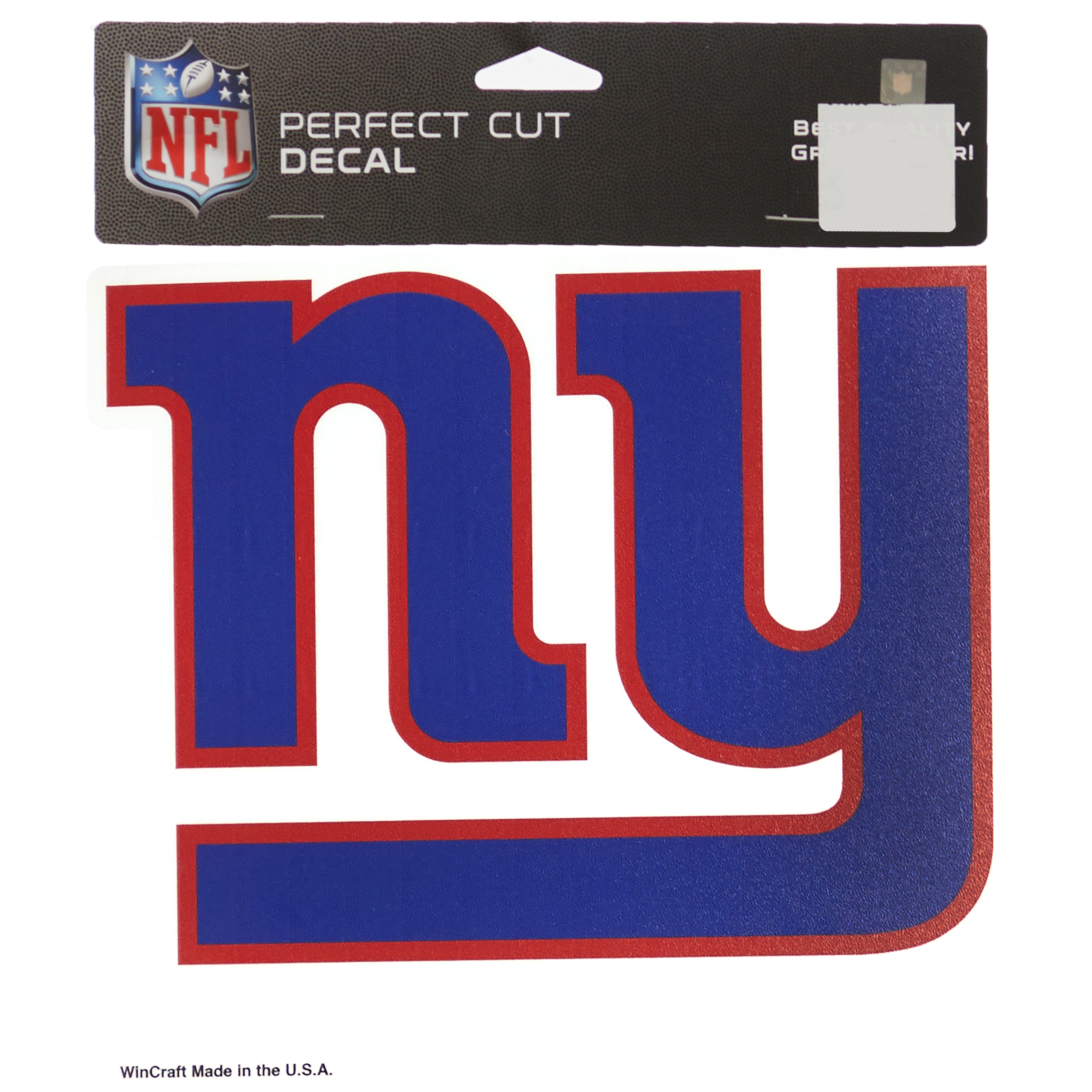 NY GIANTS Decal 8x8 - Denny's