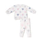 2pc Hearts Sweatshirt Legging Set - Denny's