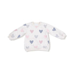 2pc Hearts Sweatshirt Legging Set - Denny's