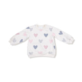 2pc Hearts Sweatshirt Legging Set - Denny's