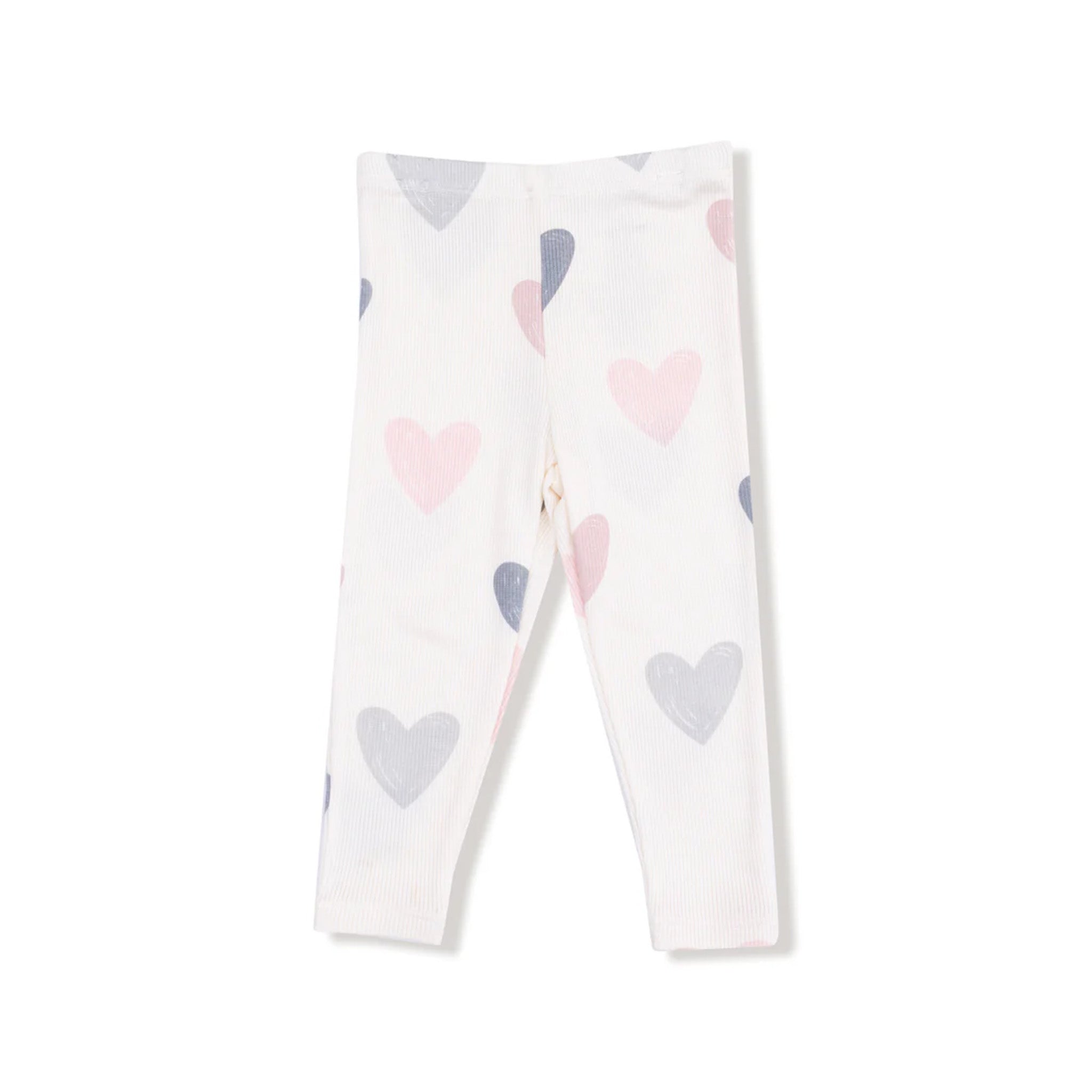 2pc Hearts Sweatshirt Legging Set - Denny's