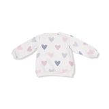 2pc Hearts Sweatshirt Legging Set - Denny's