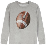 Football Ball Long Sleeve Tee - Denny's