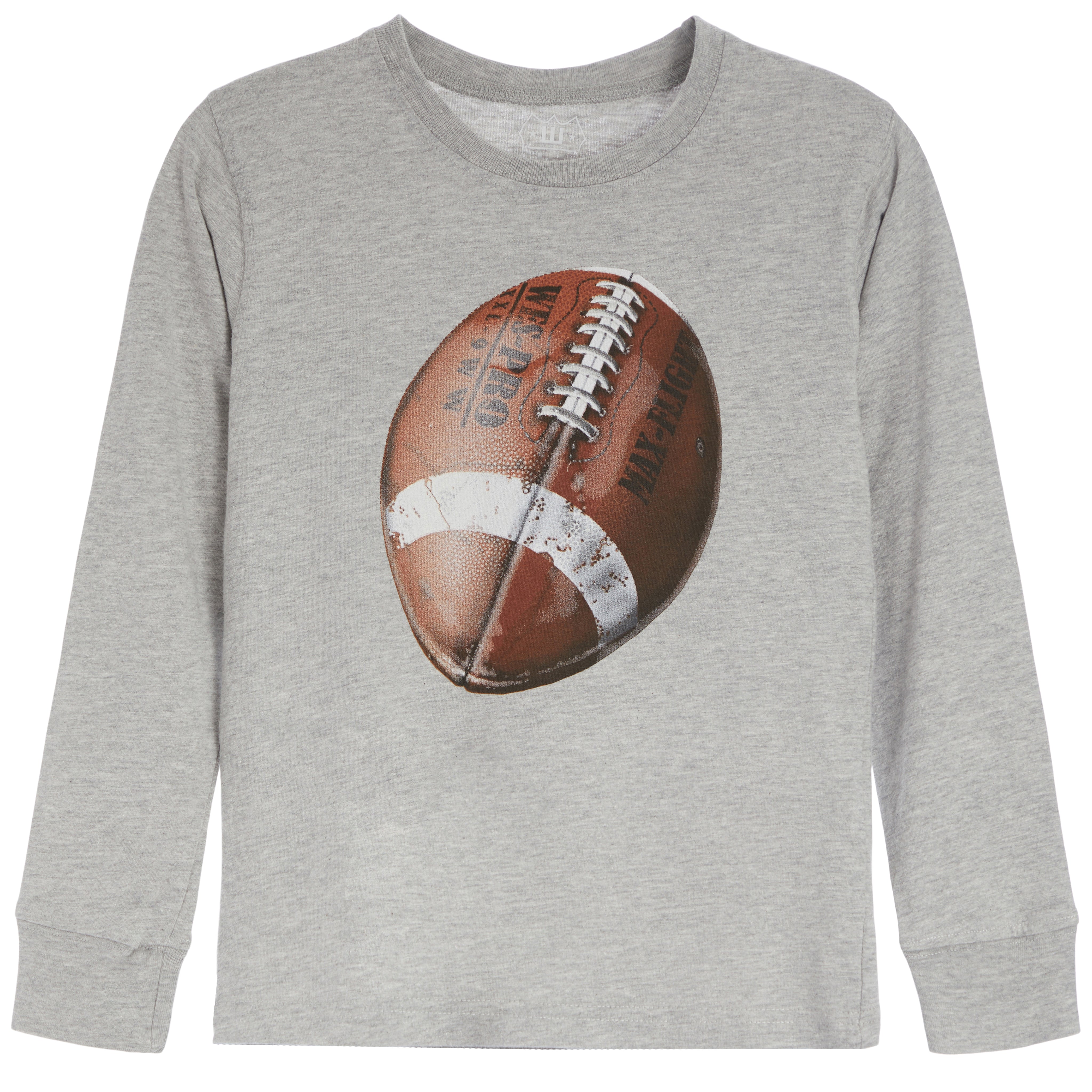 Football Ball Long Sleeve Tee - Denny's