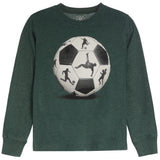Soccer Ball Long Sleeve Tee - Denny's