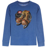 Hockey Skates Long Sleeve Tee - Denny's