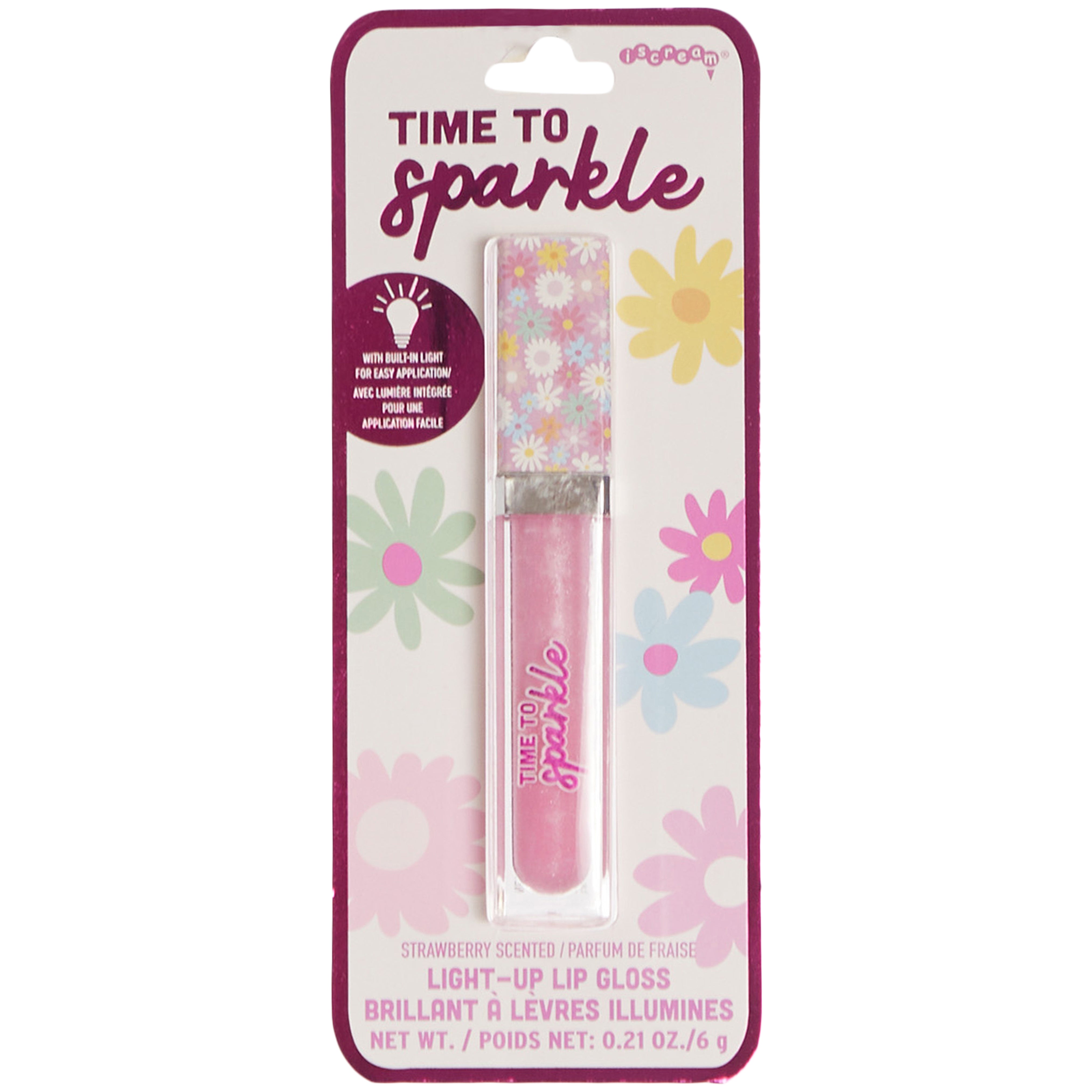Time To Sparkle Light Up Lip Gloss - Denny's
