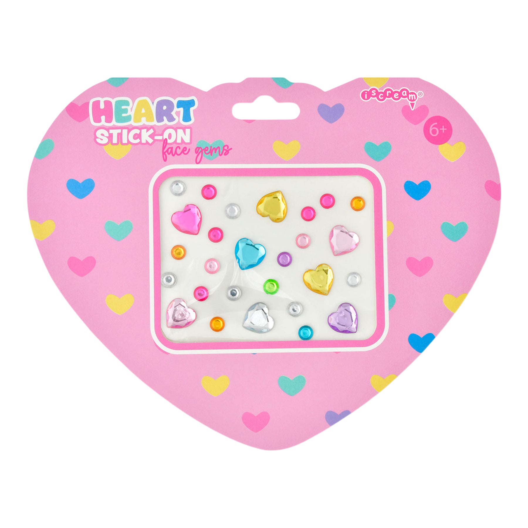Happy Heart Face Gems - Denny's
