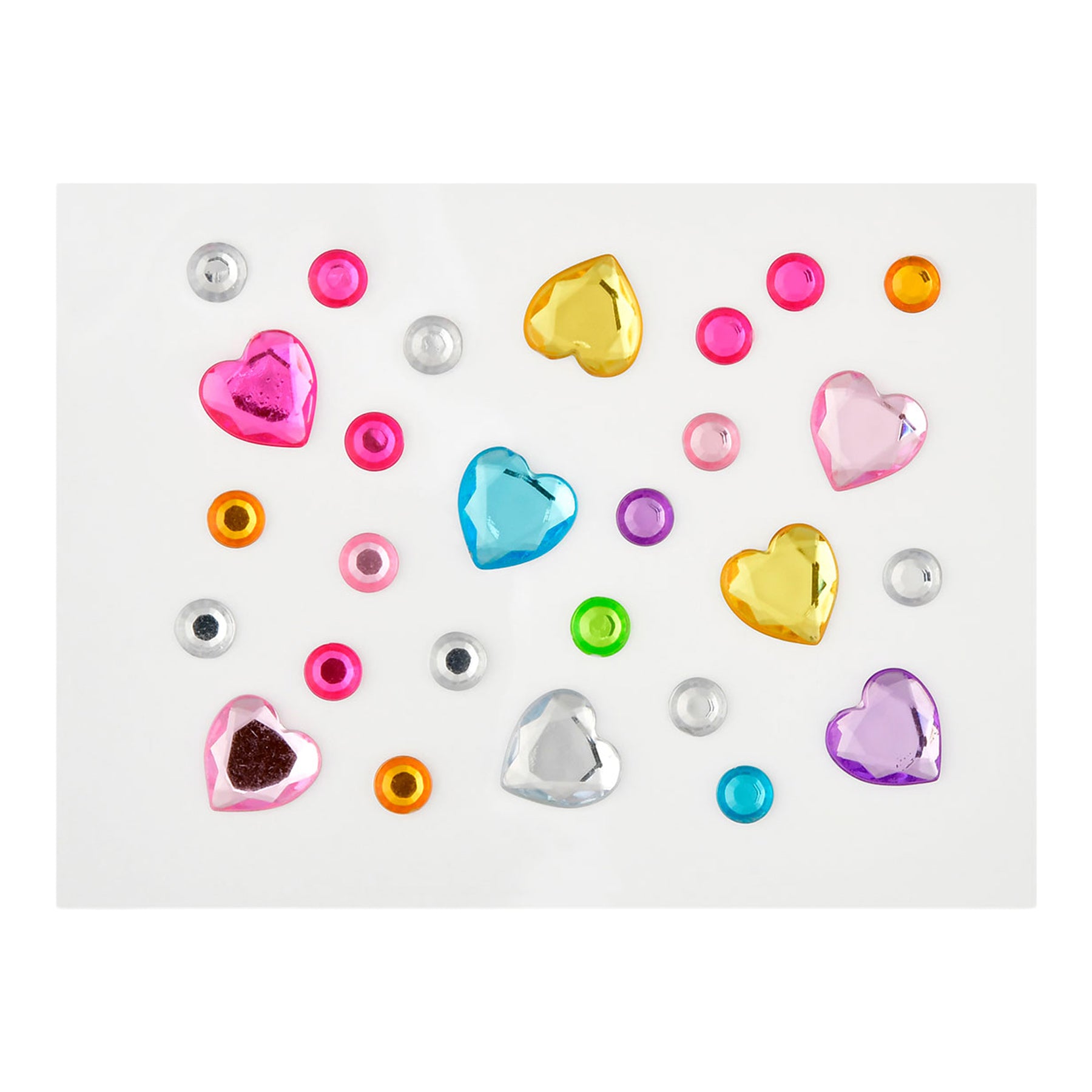 Happy Heart Face Gems - Denny's