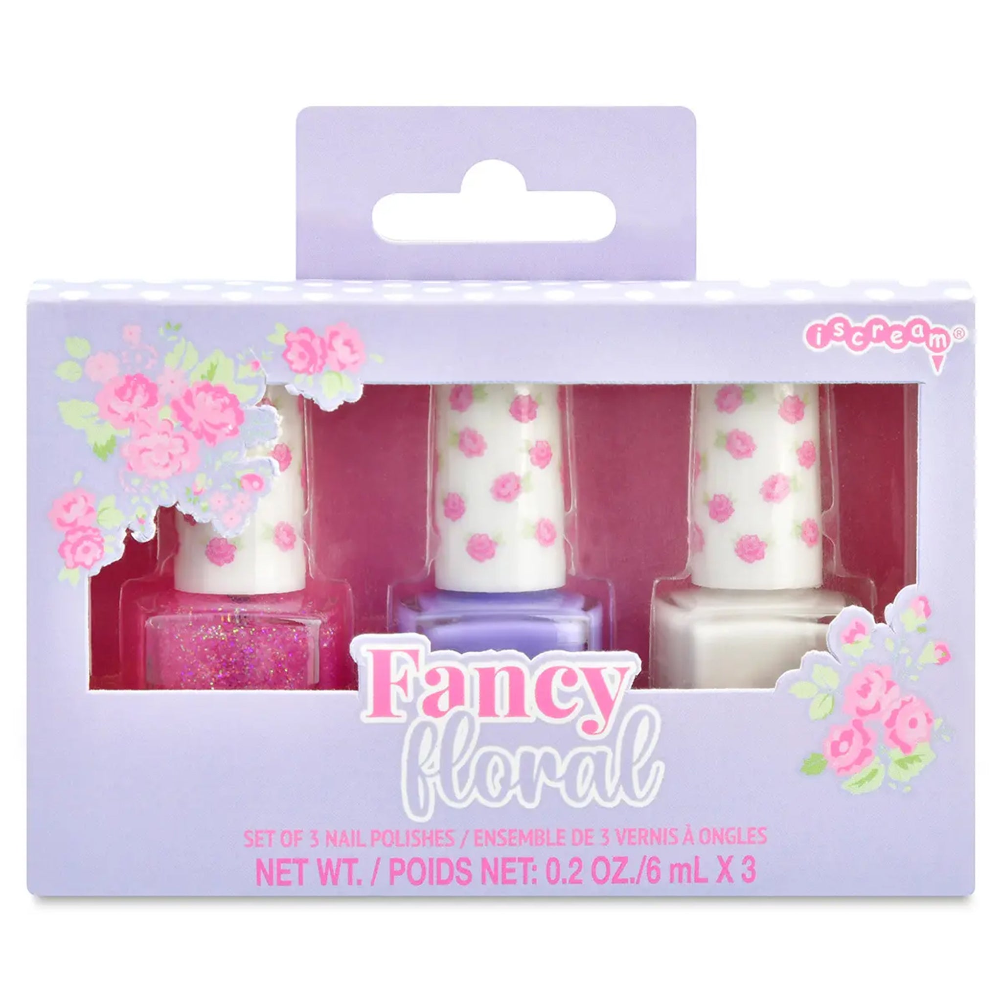Fancy Floral 3pc Nail Polish Set - Denny's