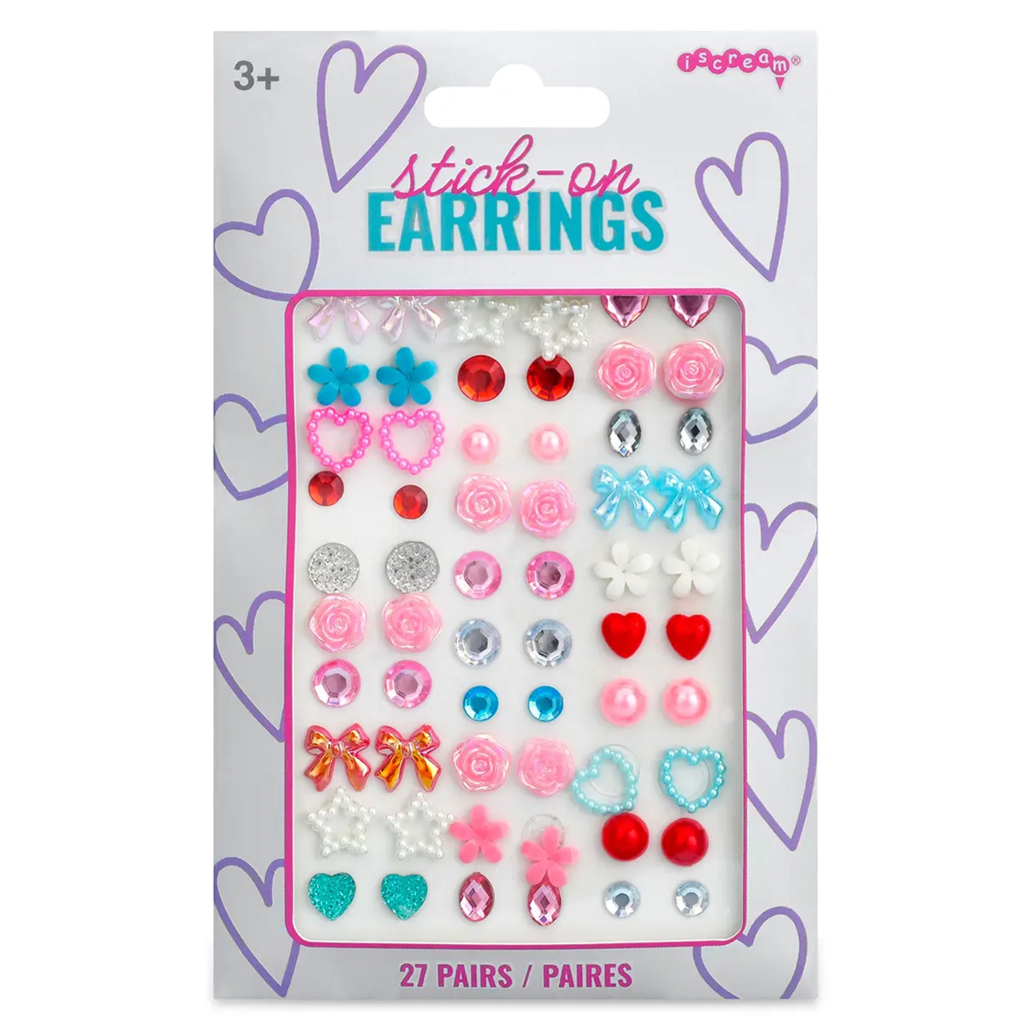 Sparkly Stick-On Earrings - Denny's