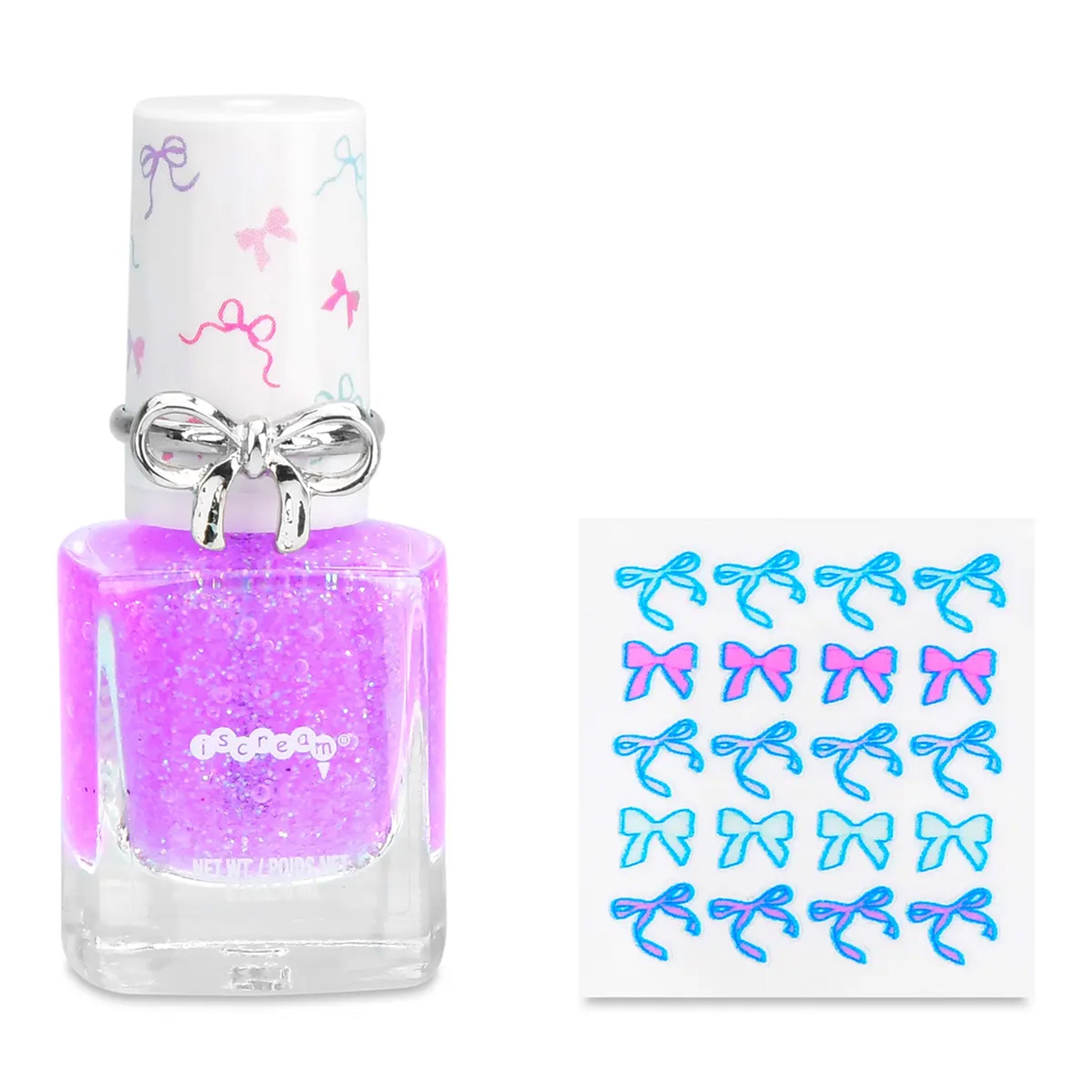 Fancy Bows Nail Polish and Ring Set - Denny's