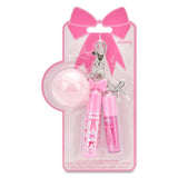Bows Lip Gloss & Lip Oil Keychain Set